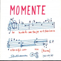 Purchase Karlheinz Stockhausen - Momente CD2