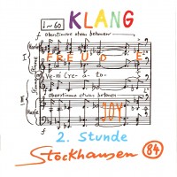 Purchase Karlheinz Stockhausen - Stockhausen Edition 84 - Freude