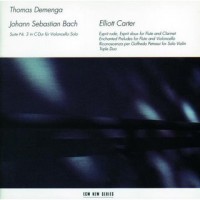 Purchase Thomas Demenga - Johann Sebastian Bach & Elliott Carter