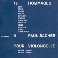 Purchase Thomas Demenga - 12 Hommages A Paul Sacher Pour Violoncello (With Patick Demenga) CD1