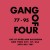 Buy Gang Of Four - Live At Roseland Ballroom, New York City, Ny, Usa - 29Th Dec 1981 CD1 Mp3 Download