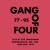 Buy Gang Of Four - Live At The Long Horn, Minneapolis, Mn, Usa - 10Th Sept 1979 Mp3 Download