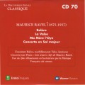 Buy VA - La Discotheque Ideale Classique - Bolero, La Valse, Ma Mere L'oye & Piano Concerto CD70 Mp3 Download