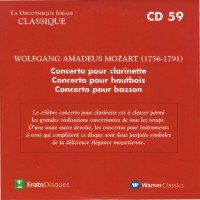 Purchase VA - La Discotheque Ideale Classique - Concertos For Clarinet, Oboe & Bassoon CD59