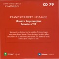 Buy VA - La Discotheque Ideale Classique - Impromptus & Piano Sonatas CD79 Mp3 Download