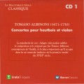Buy VA - La Discotheque Ideale Classique - Oboe & Violin Concertos CD1 Mp3 Download