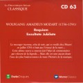 Buy VA - La Discotheque Ideale Classique - Requiem & Exsultate Jubilate CD63 Mp3 Download