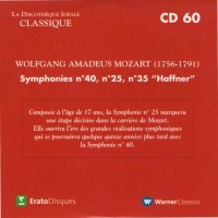 Purchase VA - La Discotheque Ideale Classique - Symphonies Nos. 40, 25 & 35 "Haffner" CD60