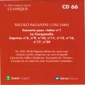 Buy VA - La Discotheque Ideale Classique - Violin Concerto Nos. 1, 2 "Campanella" & Capricci Nos. 5, 9, 10, 11, 13, 16, 17 & 24 CD66 Mp3 Download