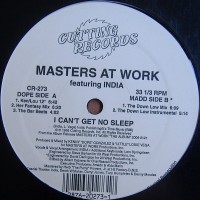 Purchase Masters At Work - I Can't Get No Sleep (With India) (EP) (Vinyl)