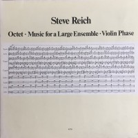 Purchase Steve Reich - Octet; Music For A Large Ensemble; Violin Phase (Vinyl)