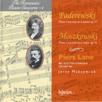 Purchase Piers Lane, Jerzy Makasymiuk & BBC Scottish National Orchestra - Paderewski: Piano Concerto In A Minor, Moszowsky: Piano Concerto In E Major