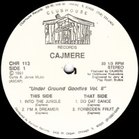 Purchase Cajmere - Under Ground Goodies Vol. 2 (EP)