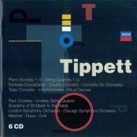 Purchase Sir Michael Tippett - Piano Sonatas 1-3 / String Quartets 1-3 / Fantasia Concertante CD4