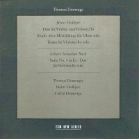Purchase Thomas Demenga - Heinz Holliger & Johann Sebastian Bach (Vinyl)