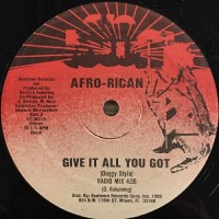 Purchase Afro-Rican - Give It All You Got (Doggy Style) (EP) (Vinyl)