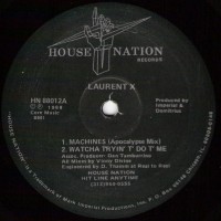 Purchase Laurent X - Machines (EP)