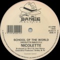 Buy Nicolette - School Of The World & Single Minded People (VLS) Mp3 Download