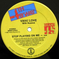 Purchase Vikki Love - Stop Playing On Me (With Nuance) (Vinyl)