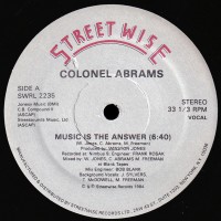 Purchase Colonel Abrams - Music Is The Answer (EP) (Vinyl)
