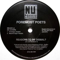 Purchase Foremost Poets - Reasons To Be Dismal? (EP) (Vinyl)