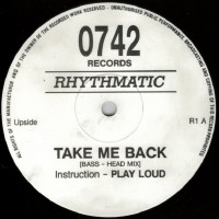 Purchase Rhythmatic - Take Me Back (VLS)
