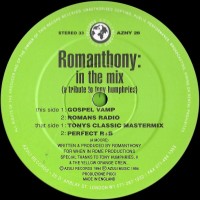 Purchase Romanthony - In The Mix (A Tribute To Tony Humphries) (VLS)