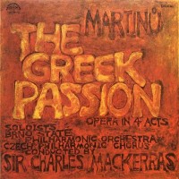 Purchase Bohuslav Martinu - The Greek Passion (Vinyl)