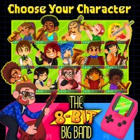 Purchase The 8-Bit Big Band - Choose Your Character!