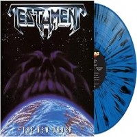 Purchase Testament - The New Order - Cyanide Blue W Black Splatter