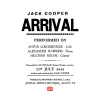 Purchase Anton Lukoszevieze, Alexander Hawkins & Heather Roche - Jack Cooper: Arrival