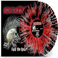 Purchase The Exploited - Fuck the System - Clear W Red & Black Splatter