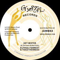 Purchase Althea Forrest & Togetherness - Hey Mister (VLS)