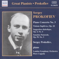 Purchase Sergey Prokofiev, Piero Coppola & London Symphony Orchestra - Prokofiev: Piano Concerto No. 3, Visions Fugitives