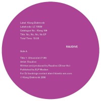 Purchase raudive - No, No, No, No (EP)