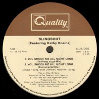 Purchase Slingshot - You Shook Me All Night Long (Vinyl)