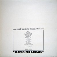 Purchase Giuliano Sorgini - Scappo Per Cantare (Vinyl)