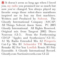 Purchase Solvent - Radio Ga Ga (Pt. 1)